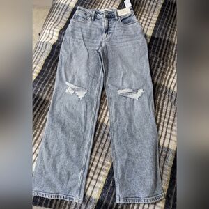 Hollister Distressed Women Jeans Size 0 Short Nwt